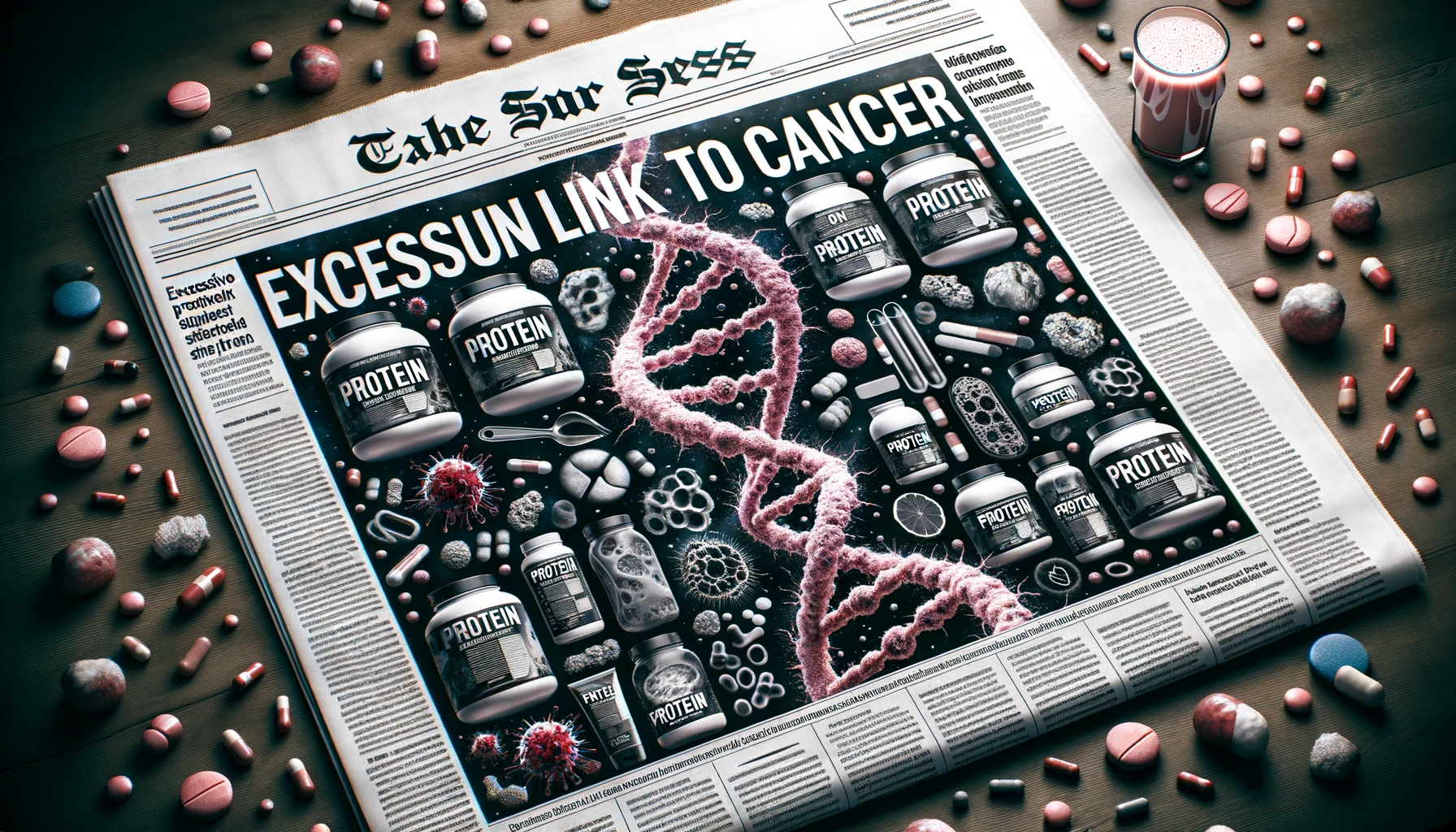 Zu viel Protein verursacht Krebs